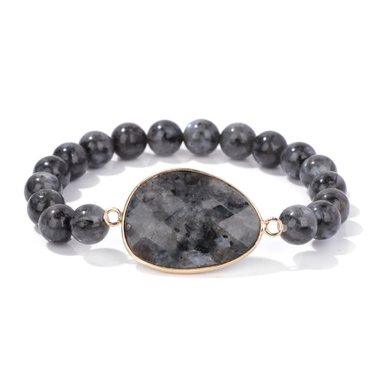 Bracelet en Labradorite - Protection et Équilibre